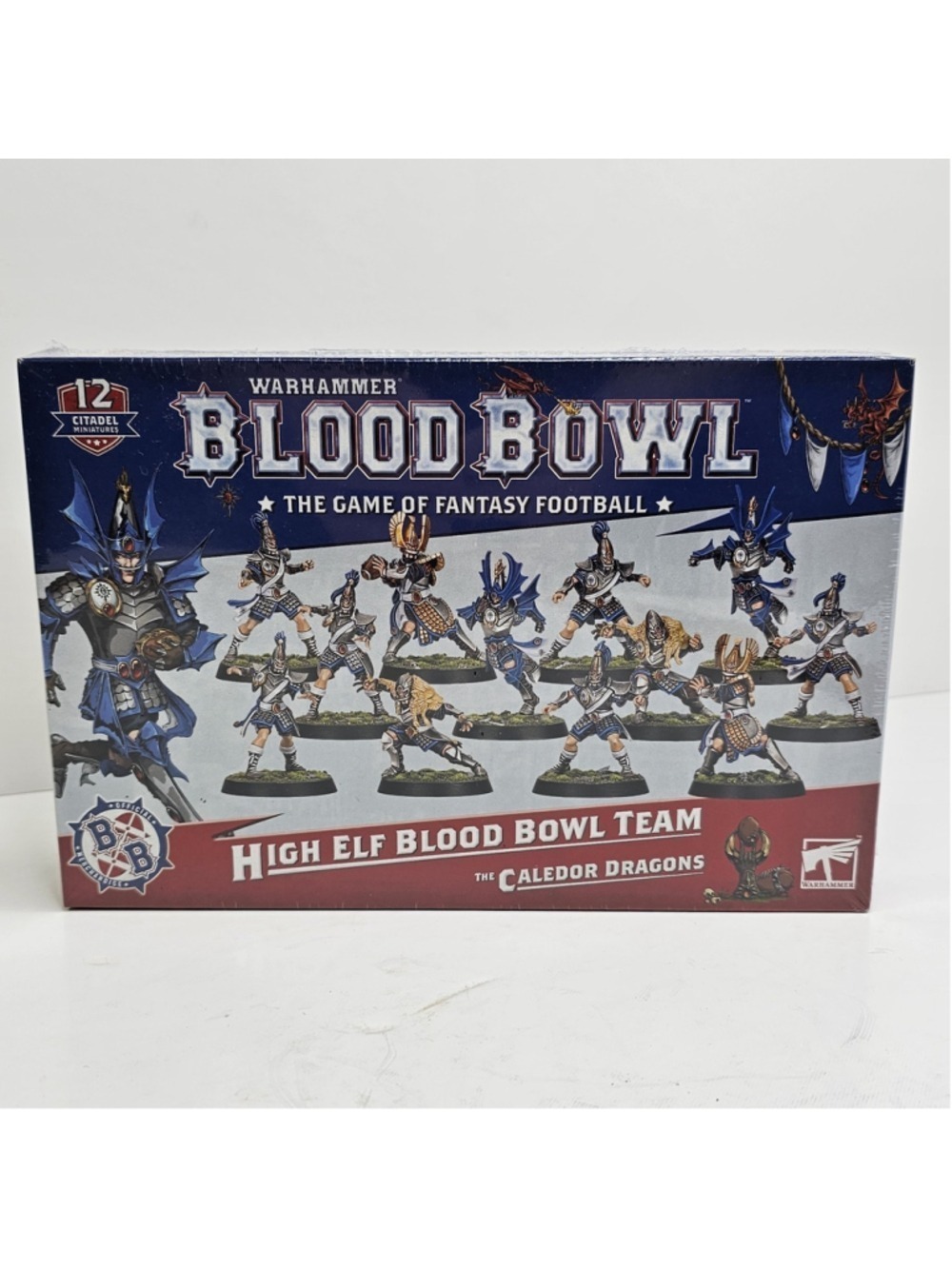 SEALED The Caledor Dragons: High Elf Team Warhammer Blood Bowl Brand New! 202-62